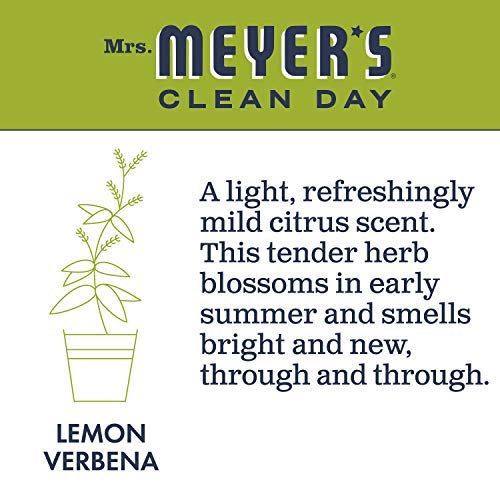 Mrs. Meyer’s Lemon Verbena Toilet Bowl Cleaner - 24 Fl Oz, Pack of 4, Scented Variation