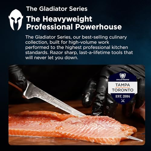 Dalstrong 7-Inch Flexible Fish Fillet Knife - Gladiator Elite