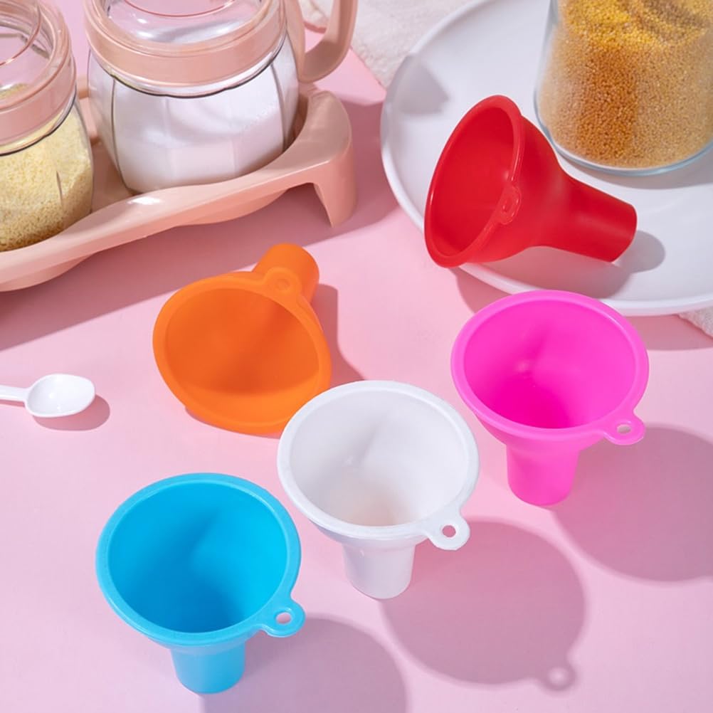 Skiennix Silicone Wide-Mouth Funnel - Multi-Function Kitchen Accessory for Easy Pouring | 8CM Size