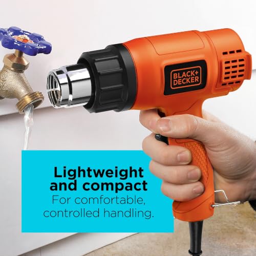Black & Decker Heat Gun for Crafts - Dual Temperature Corded 1000°F, 1350W - One Size