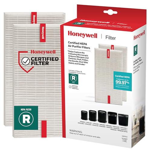 Honeywell HEPA Air Purifier Filter R 2-Pack for HPA 100/200/300 Series