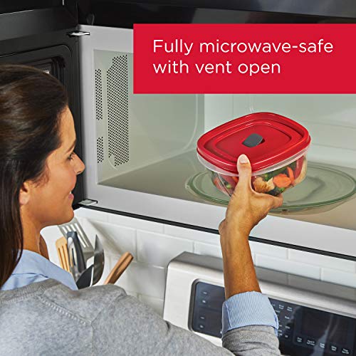 16-Piece BPA-Free Food Storage Set with Vented Lids - Microwave & Dishwasher Safe