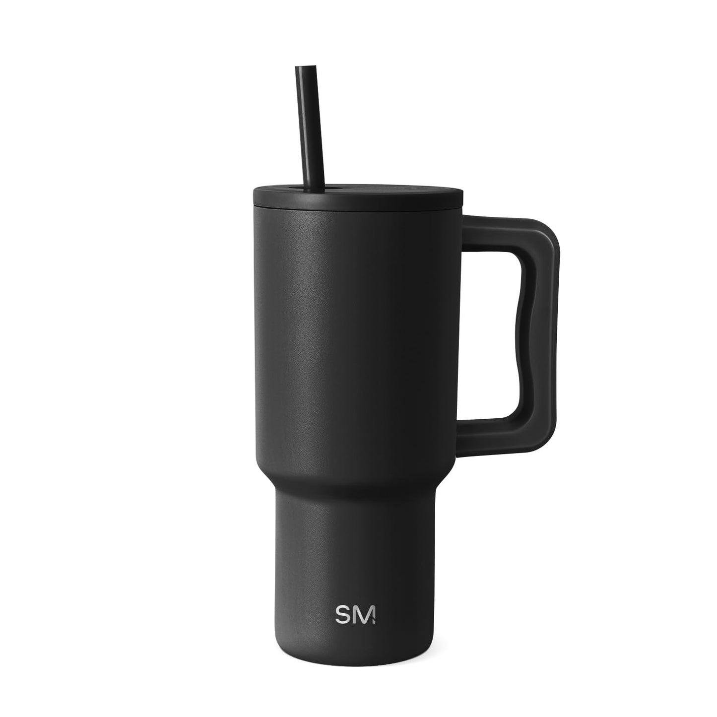 Simple Modern 40 oz Tumbler with Handle and Straw Lid | Insulated Reusable Stainless Steel Water Bottle Travel Mug Cupholder Use | Gifts for Women Men Him Her | Trek Collection | 40oz | Night Sky