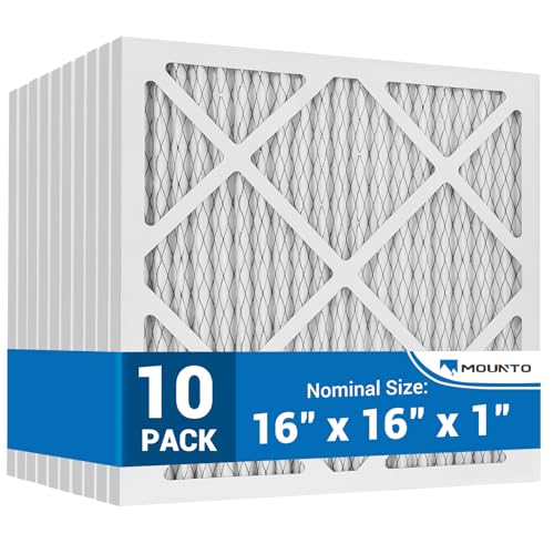 10-Pack HEPA Air Scrubber Pre-Filter Replacements - Dust Capture & Filter Extension