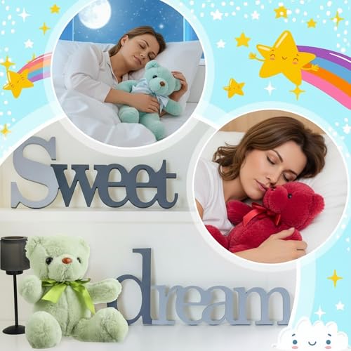 Jerify 16-Pack 12-Inch Plush Bear Stuffed Animals - Cute Cuddly Gift Set