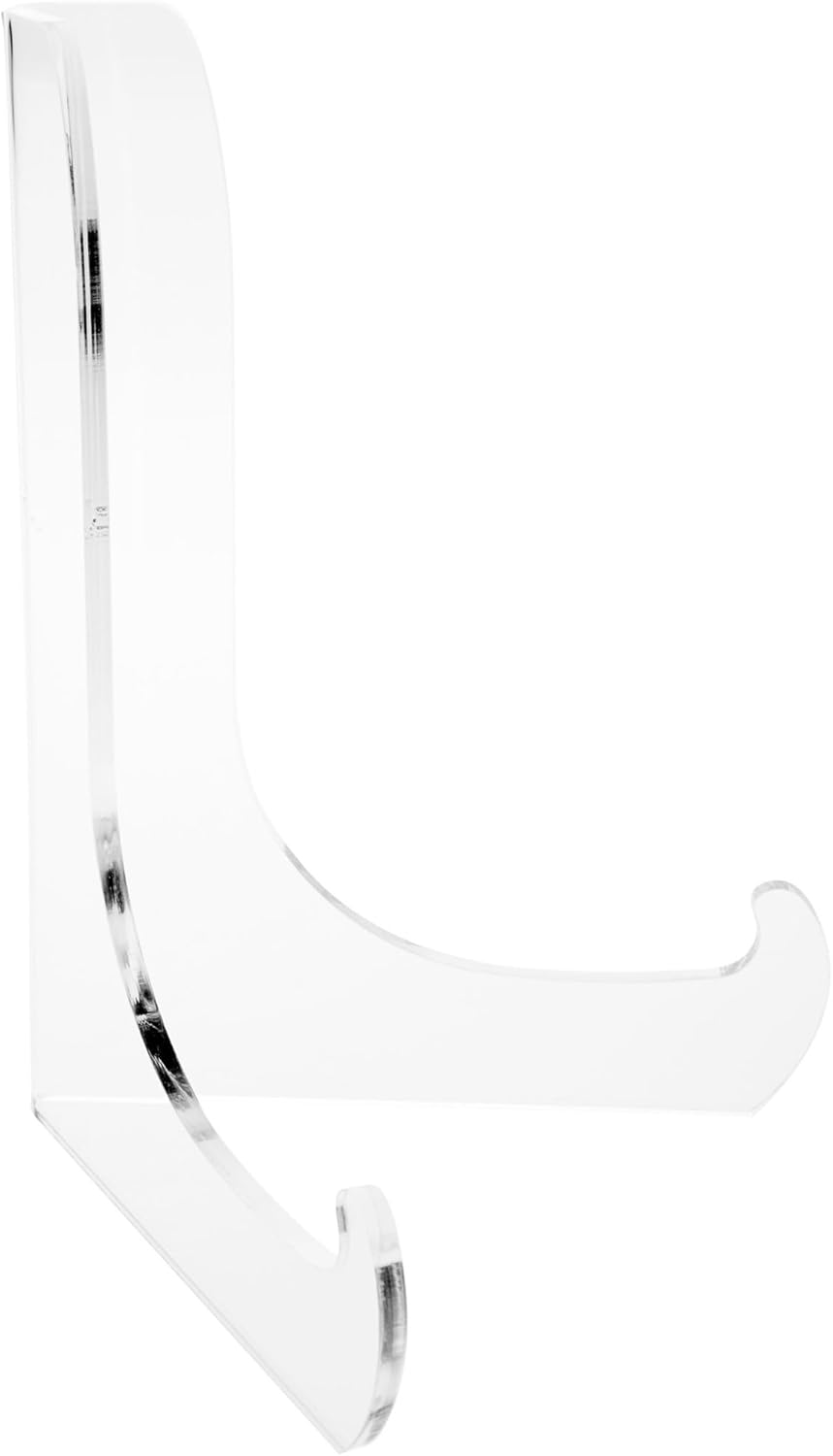 60-Degree Acrylic Easel Stand for Display – 7.5" H x 5.75" W x 4.75" D