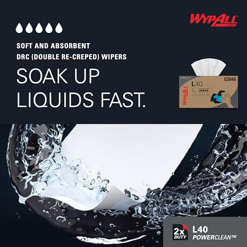 Extra Absorbent Laundry Wipes 90 Sheets per Box, Commercial Spill Control