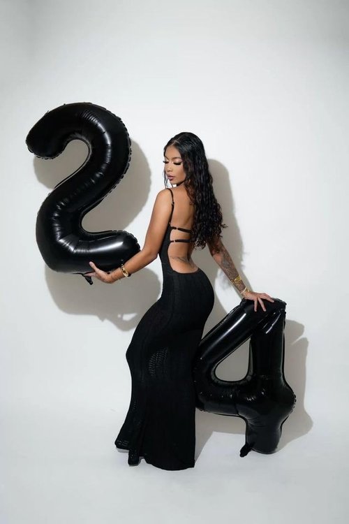 Black Number 27 Balloon - Large Happy 27th Birthday Decoration for Men & Women | Foil Balloon for Celebrations