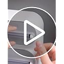 4 in 1 Plastic Wrap Dispenser with Cutter - Kitchen Organizer & Food Wrap Holder