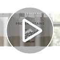 Stripe Grey Waffle Shower Curtain with 3M Water Repellent - 72x72 Inches