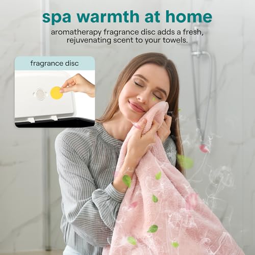 SereneLife WiFi Towel Warmer Bucket - 20L Large Capacity, Black