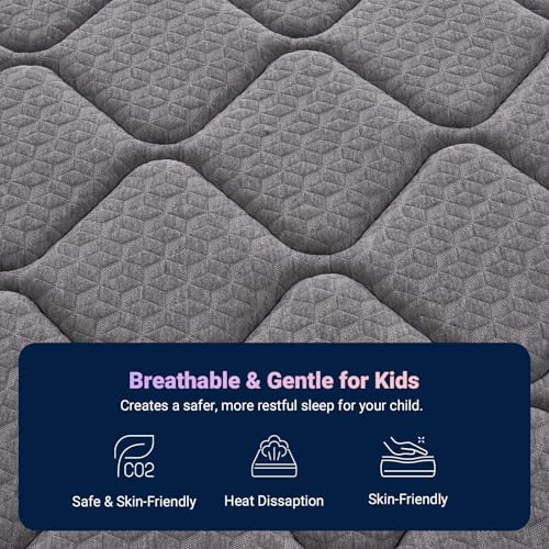 Avenco Twin 6 Inch Hybrid Mattress - Medium Firm Support in a Box