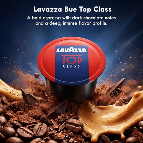 Lavazza Blue Coffee Capsules Variety Pack 100 Count - Top Class & Caffè Crema Blends, Compatible with LB Machines