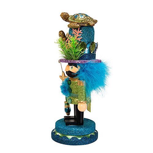 Hollywood Nutcracker with Sea Turtle Hat – 11-Inch Kurt Adler Nutcracker