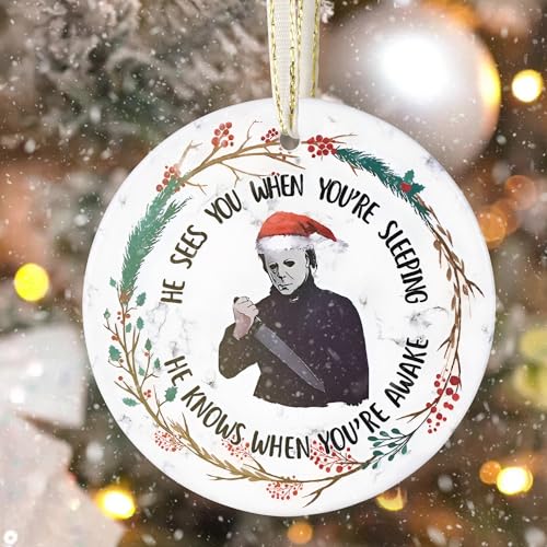 Touber Christmas Ornaments - Tree Decorations - Scary Man