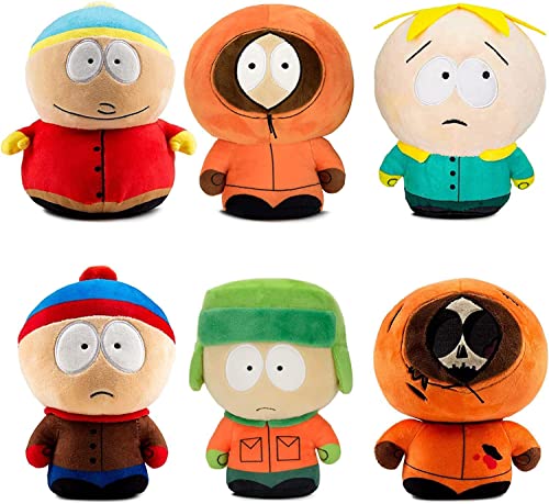 6Pcs Anime Plush Toys Soft Dolls Cute Pillow Stuffed Animals for Kids & Fans