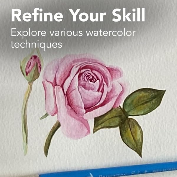 Canson XL Series Watercolor Paper Sheets 9x12 in - 500 Sheets, Cold Press, 90lb