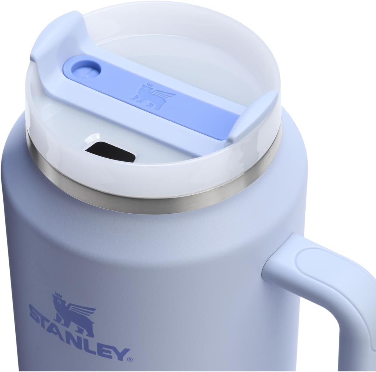 STANLEY Quencher H2.0 Tumbler - 64 oz Insulated Stainless Steel Cup with Handle & Straw | BPA-Free | Dew Drop