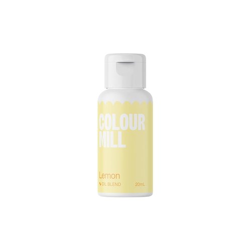 Colour Mill Oil-Based Food Coloring - Vibrant Lemon Shade | 20 Milliliters