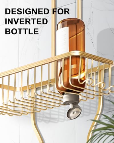 Shower Caddy Hanging - Never Rust Organizer Aluminum Over the