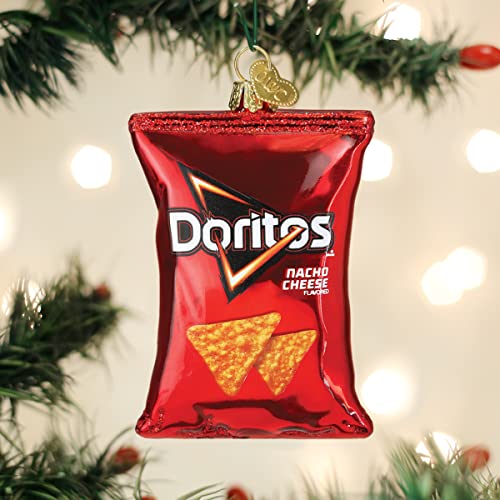 Old World Christmas Doritos Nacho Cheese Chips Glass Blown Ornament