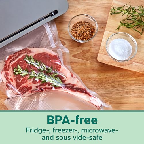 FoodSaver Heavy-Duty Vacuum Seal 8 x 20' Roll, 6-Pack, Ideal for Food