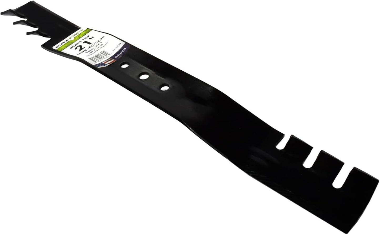 MaxPower 331387XB Mulching Blade - 21" Replacement for Toro, Exmark & Lawn Boy Mowers