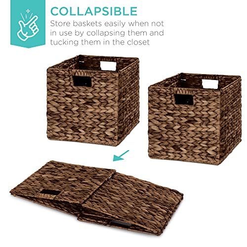 Best Choice Products 10.5x10.5in Pack of 5 Cube Storage Baskets,