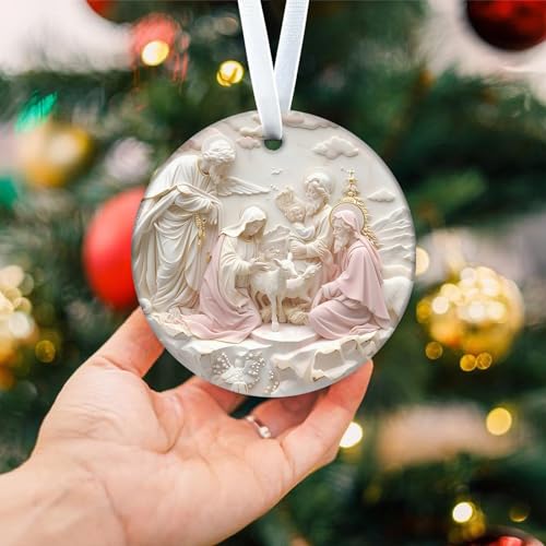 Christmas Ornaments Nativity Scene for tree