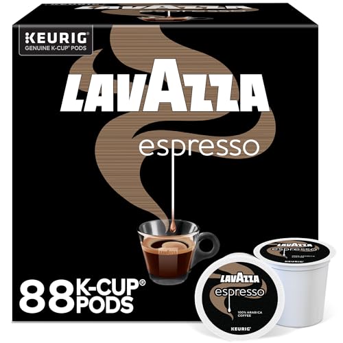 Lavazza Espresso Keurig K-Cup Pods Medium Roast 88-Count Box