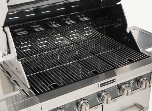 BBQ-PLUS Grill Replacement Part Kit for Kitchen Aid 3-Burner Grill 720-0787D 730-0787D 720-0953 730-0953 720-0953L 7mm Solid Stainless Steel Cooking Grates Burner Heat Plates