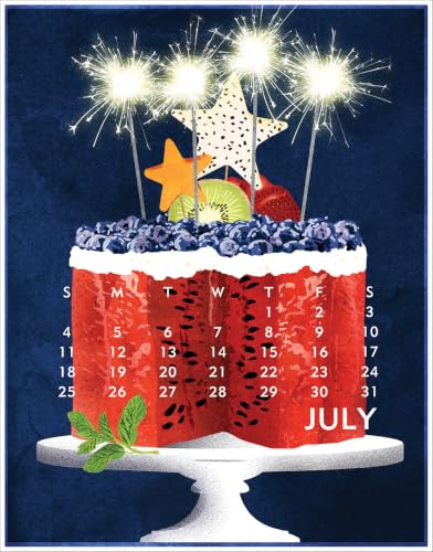 Art Calendar Posters Set - Inspirational Artwork by Johanna & Linnea Riley, 11 x 14 Inches