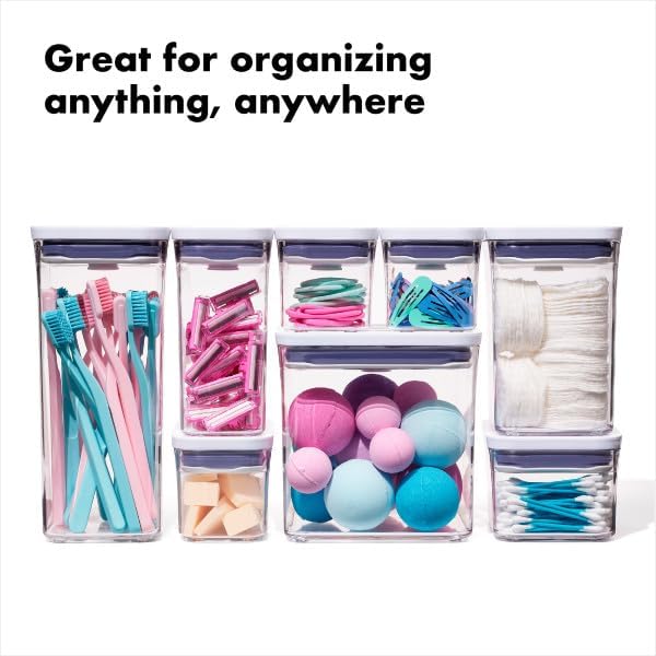 OXO Good Grips 5-Piece POP Container Set - Airtight Food Storage Solution | Clear Design
