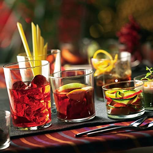 Bormioli Rocco Bodega Collection Medium 12oz Drinking Glasses Set of 12