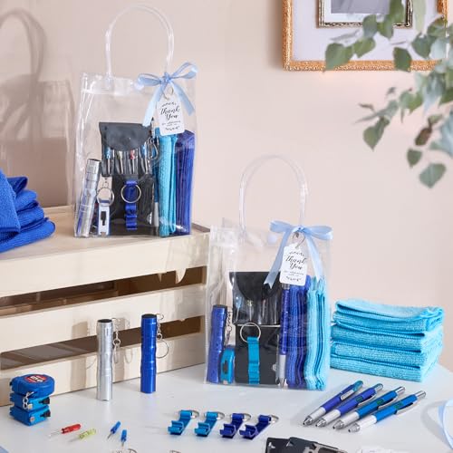 Baby Shower Prizes Set for Men - Blue 60PCS Gift Bundle for Winners