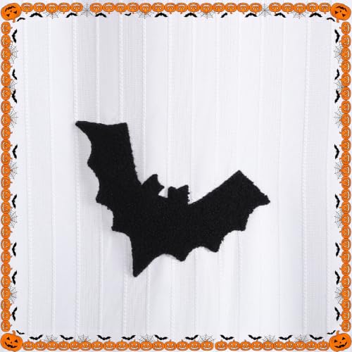 Mindsoft Halloween Ghost Shower Curtain - White Halloween Pattern Bathroom Decor