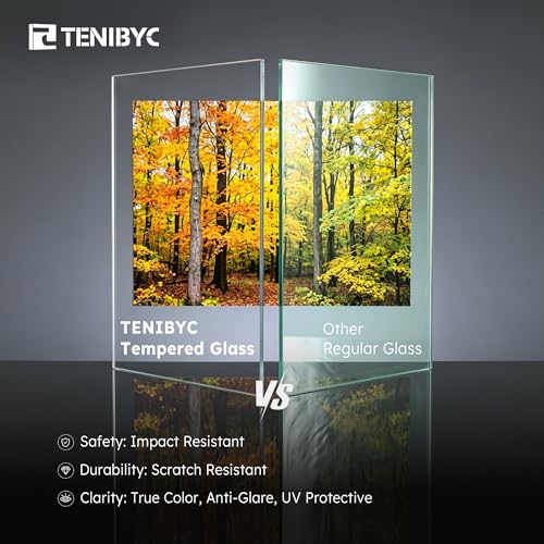 TENIBYC Walnut 8x10 Picture Frame Set with Mat - 4 Pack, Glass, Wall & Tabletop Display