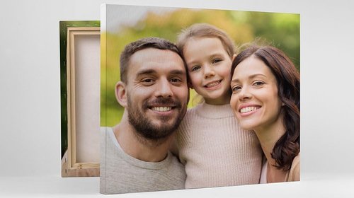 Canvas On Demand Custom Canvas Prints - Personalized Photo Wall Art for Family, Weddings & Pets | 14x11 Inch