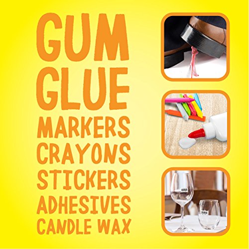 Goo Gone Spray Adhesive Remover Gel 12 Fl Oz Pack of 6 - Removes Glue Stickers Tape Residue Grease Wax