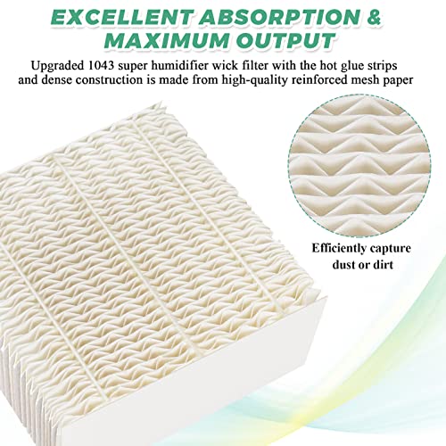 1043 Super Humidifier Wick Filters 4-Pack for Essick Air & Bemis Space Saver Series