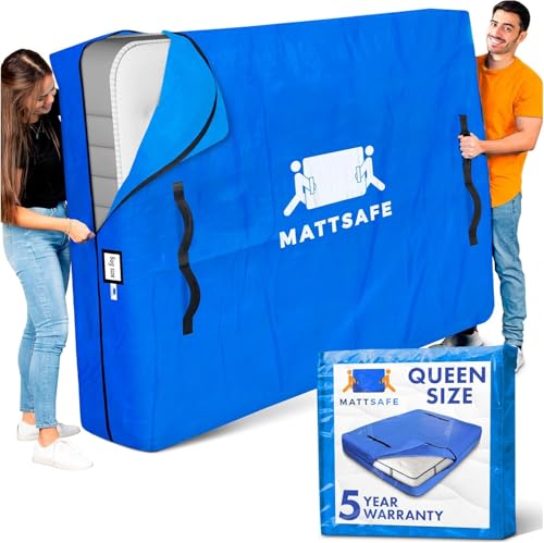 Nordic Elk Queen Size Mattress Bags for Moving and Storage, Bed Cover