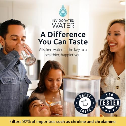 Alkaline Water Filter 3-Pack with Replacement Membranes - 6 Variations