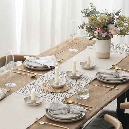 Ceramic Candlestick Holder£¬ Candle Holder for Taper Candles,Incense, Santo Palo, Halloween Christmas Wedding Parties, Dining Room Home Decoration Display - Camel