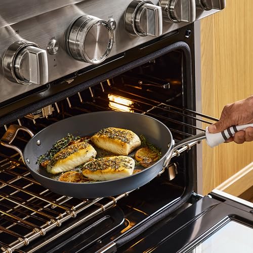 All-Clad HA1 Ceramic Nonstick 10.5-Inch Fry Pan with Lid - Induction Ready