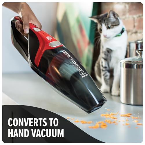 Cordless 3-in-1 Stick Vacuum Cleaner for Hardwood & Carpet - Lightweight & Handheld