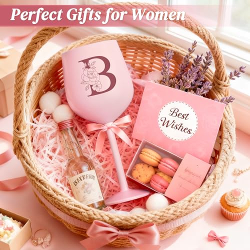 Lifecapido Personalized Gifts for Women, B Initial Gift Stainless