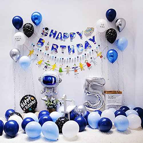 Abbaoww 100 Pcs Navy Blue Balloons 10 Inch Strong Latex Balloons for Party Decoration, Birthday, Wedding, Anniversary, Christmas and Arch Supplies