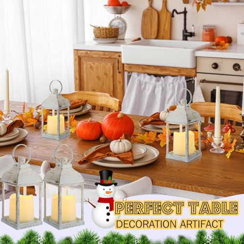 12 Pack LED Flameless Candle Lanterns - Decorative Outdoor Indoor Lighting