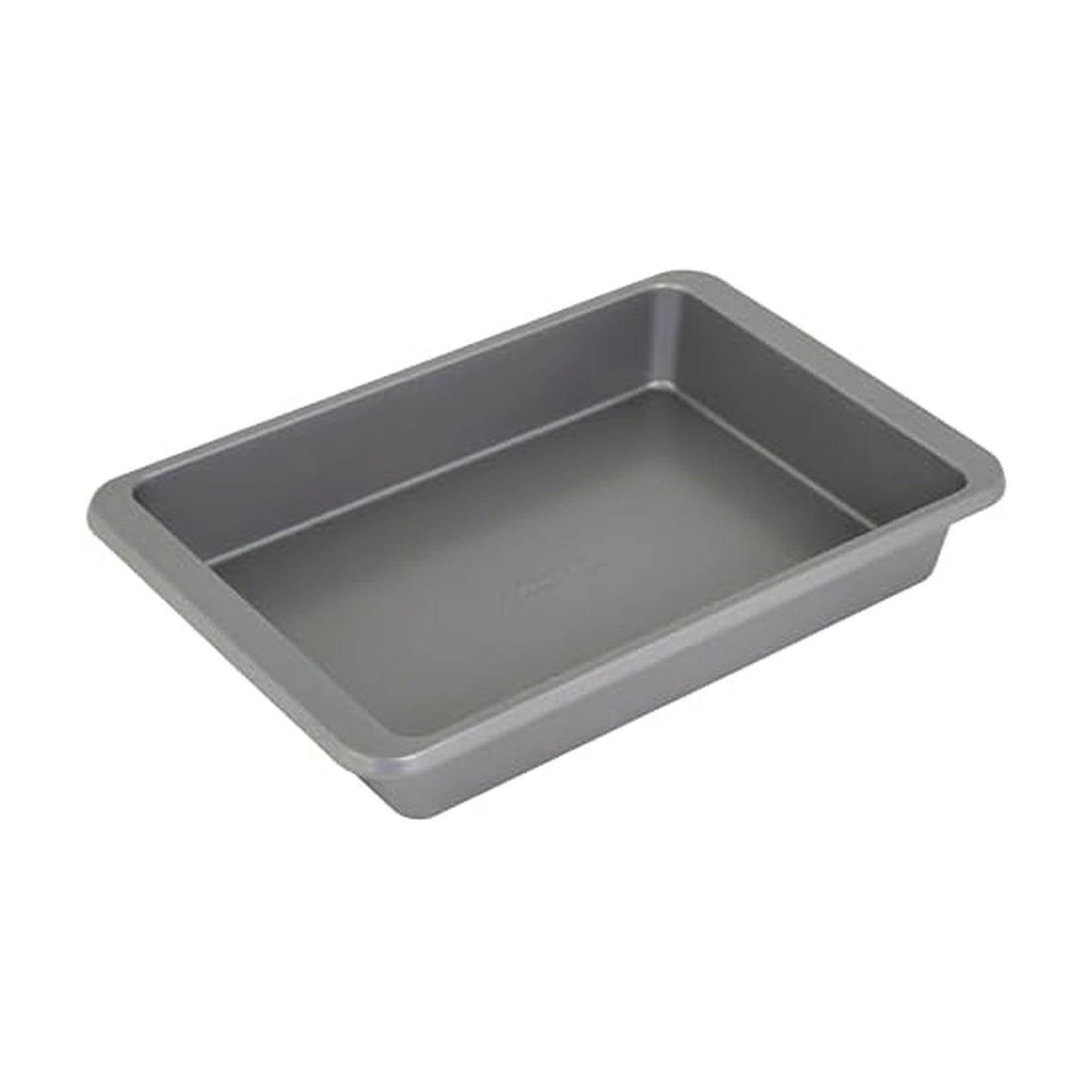KitchenAid Nonstick Aluminized Steel Cake Pan, Dishwasher Safe, Contour Silver, 9 x 13 Inch