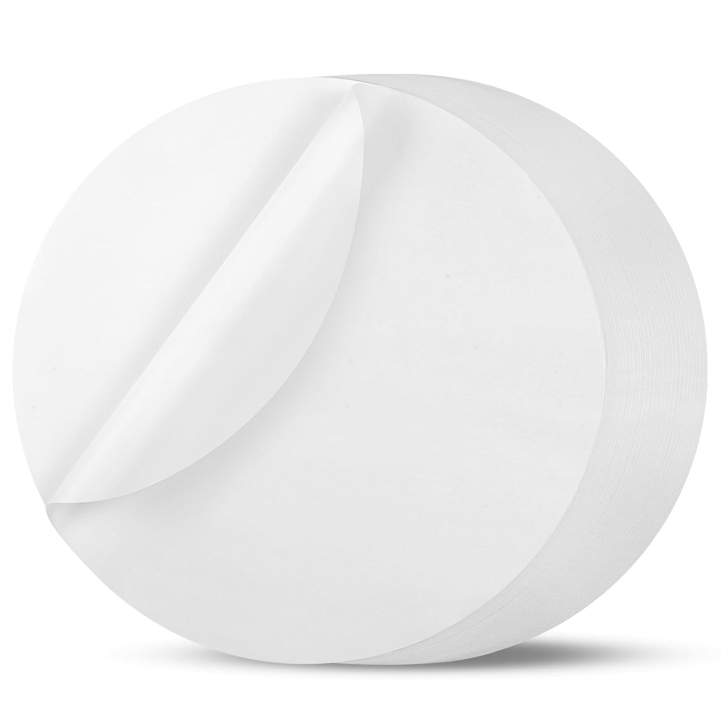 vivinin 200PCS Parchment Paper Rounds, 9 Inch White Cake Pan Liners, Non-Stick Parchment Rounds for Baking, Seperating Burgers, Butter, Cookies, Freezing, Baking and Candy Wrapper